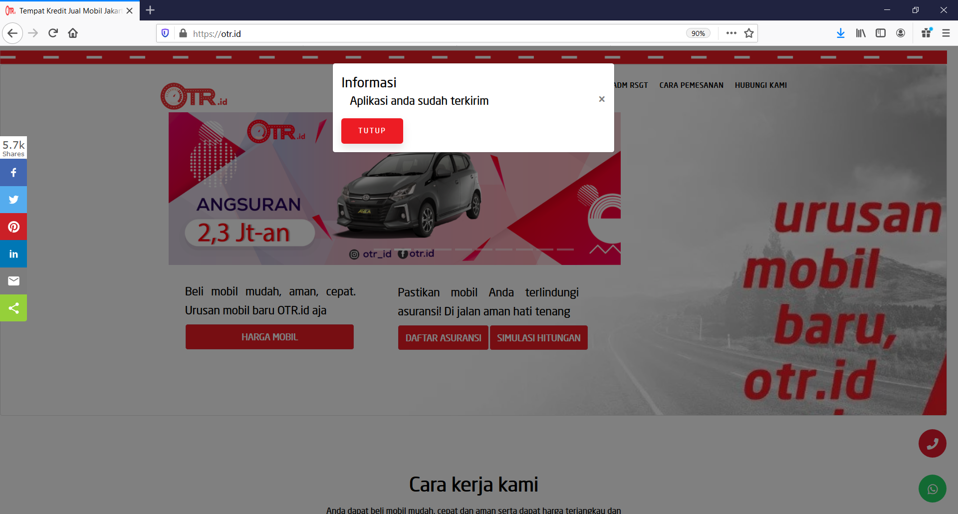 Simulasi Hitungan Kredit Mobil Baru Langsung Dihitungkan Cepat Dan Mudah