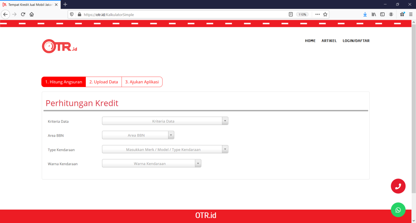 Simulasi Kredit Honda CR-V 2020 OTR.id